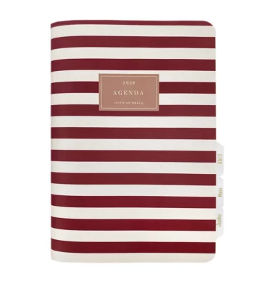 Planner A.Craft – Agenda 2° trimestre 2026 – Coleção estampada