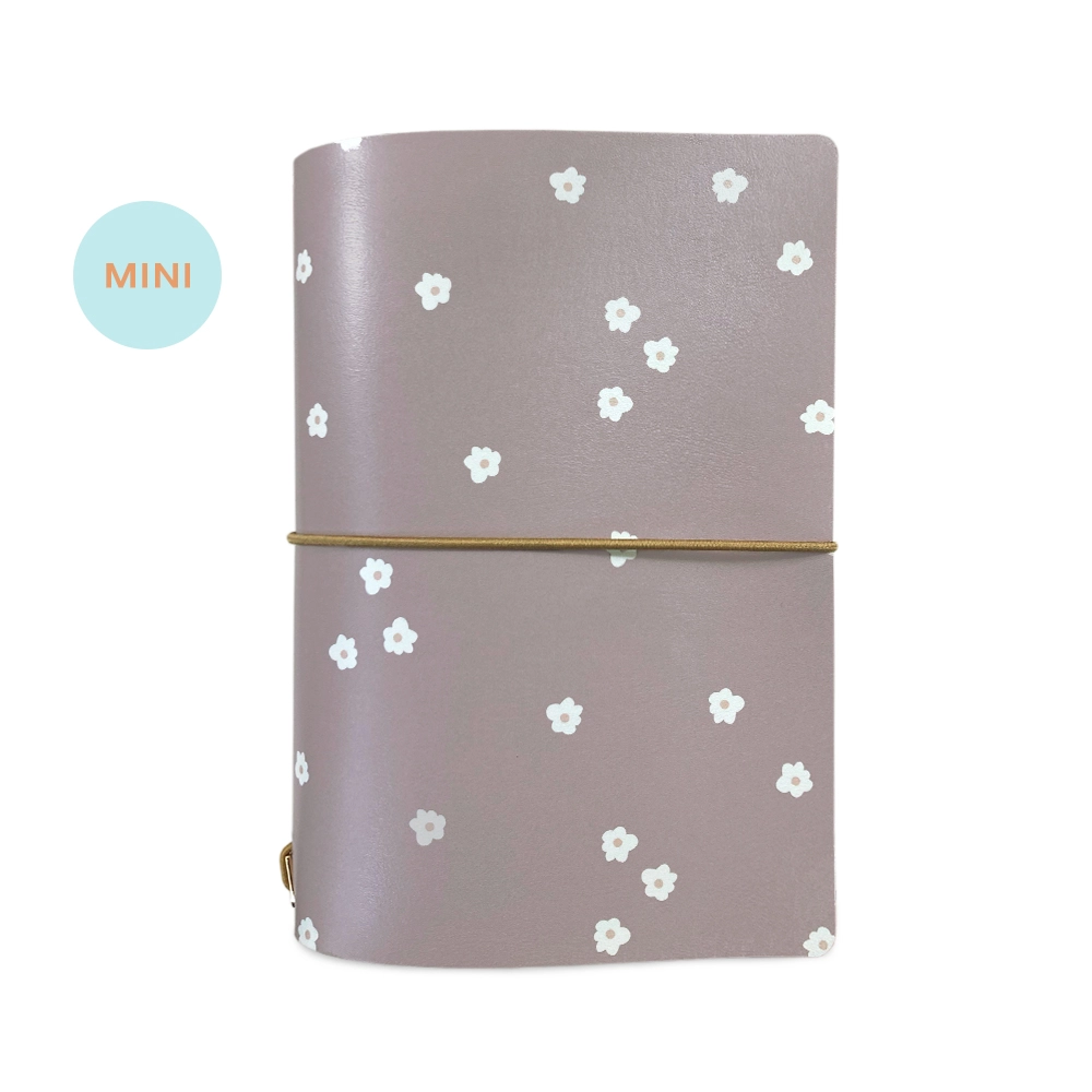 Mini capa A.Craft - Floral violet clay