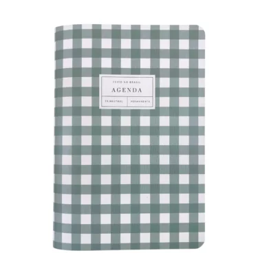 Planner A.Craft – Agenda permanente – Eucalipto xadrez