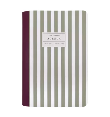 Planner A.Craft – Agenda permanente – Hibisco listrado