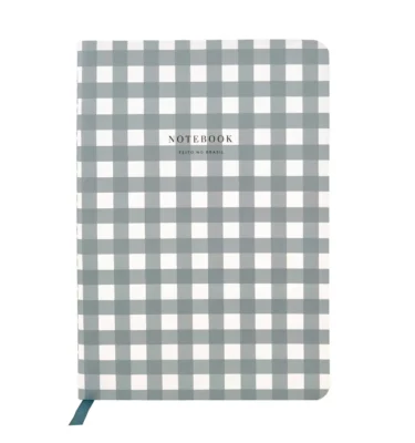 Caderno A.Craft - Eucalipto Xadrez