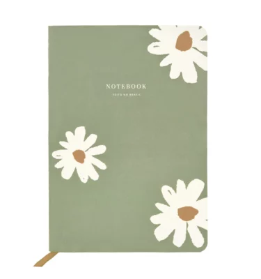 Caderno A.Craft - Matchá Floral