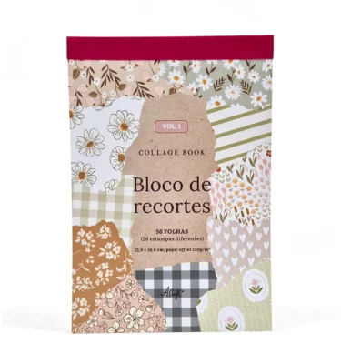Collage book - Bloco de recortes - Volume 1