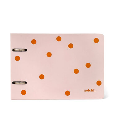 Fichário para fichas Notchi – Orange soda – Bazar dia 4