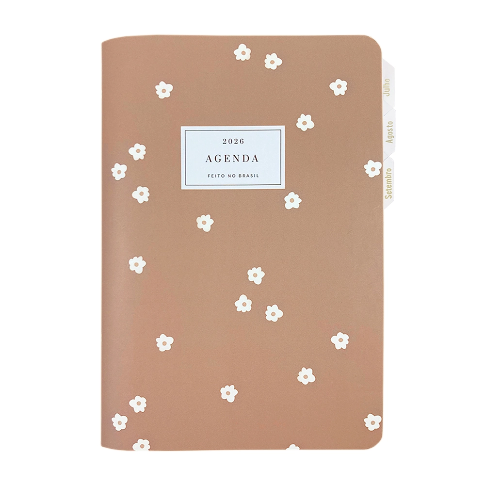 Planner A.Craft – Agenda 3° trimestre 2026 – Coleção estampada – Bazar dia 3