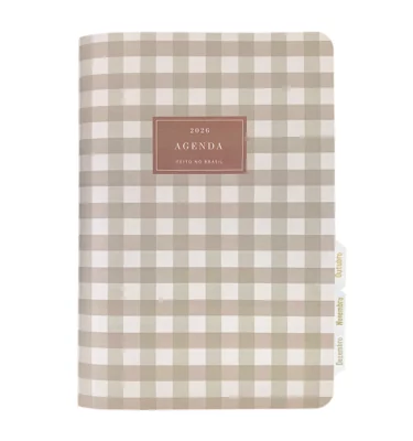 Planner A.Craft – Agenda 4° trimestre 2026 – Coleção estampada – Bazar dia 3